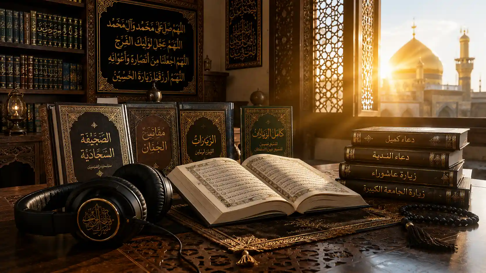الأدعية والزيارات الصوتية