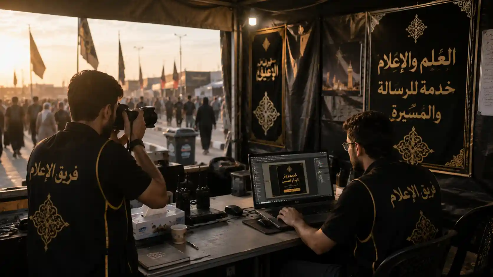 الدعم والإسناد لخدمة الموكب
