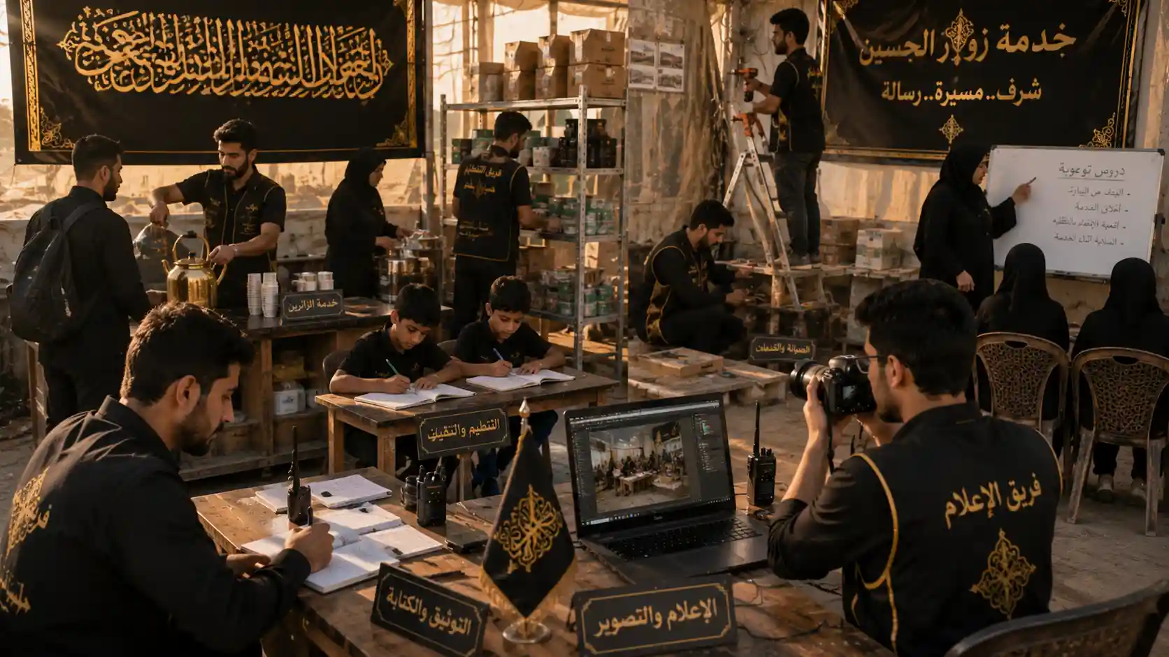 الاستمرار في خدمة الرسالة