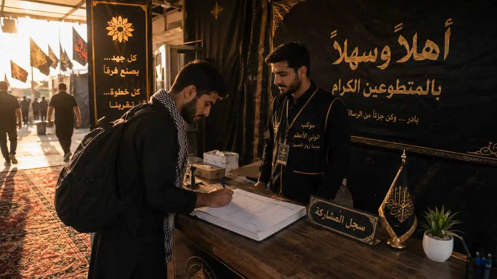 المسؤولية والانضباط في خدمة الموكب