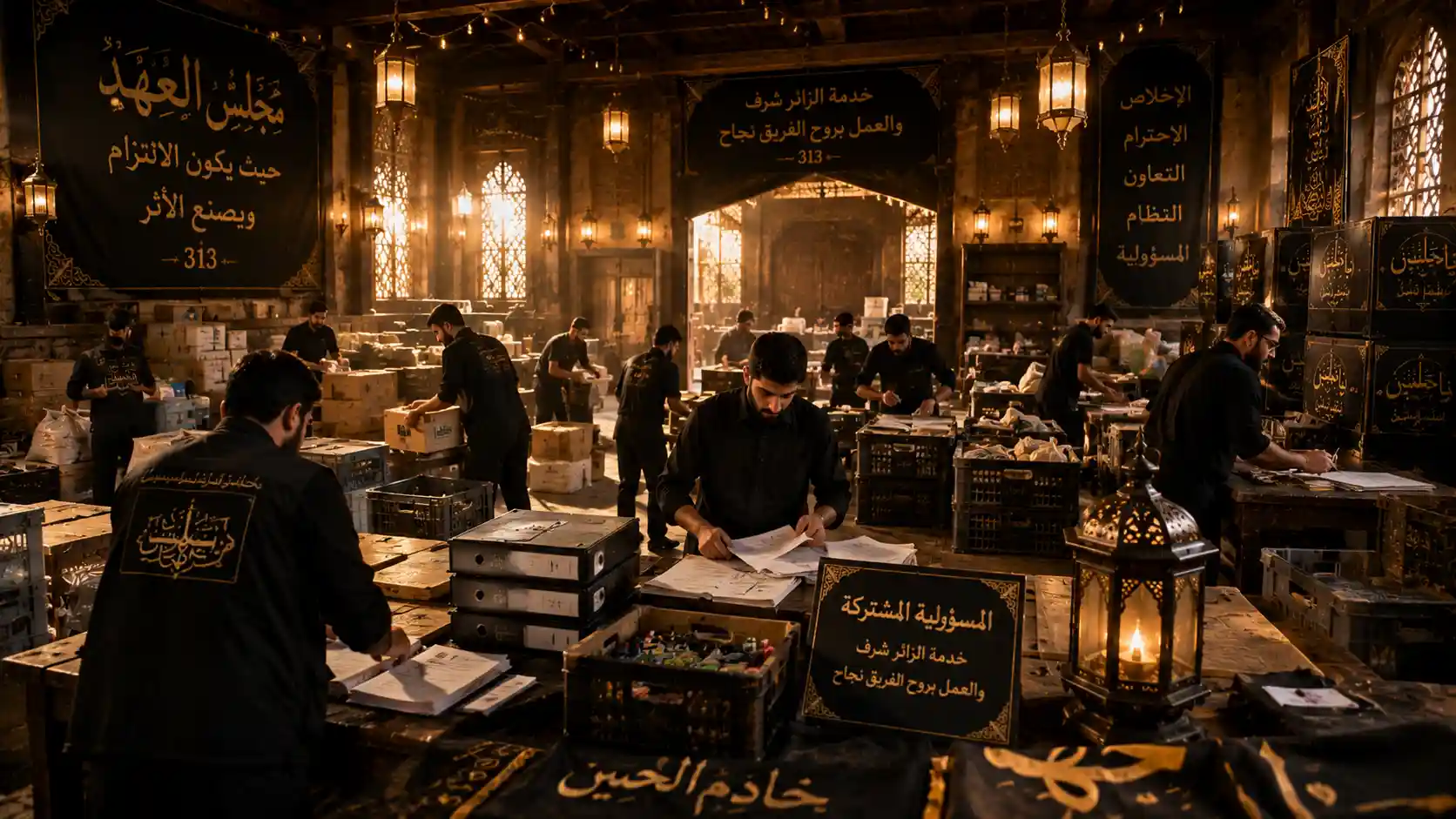 مراحل تثبيت العهد في مجلس العهد