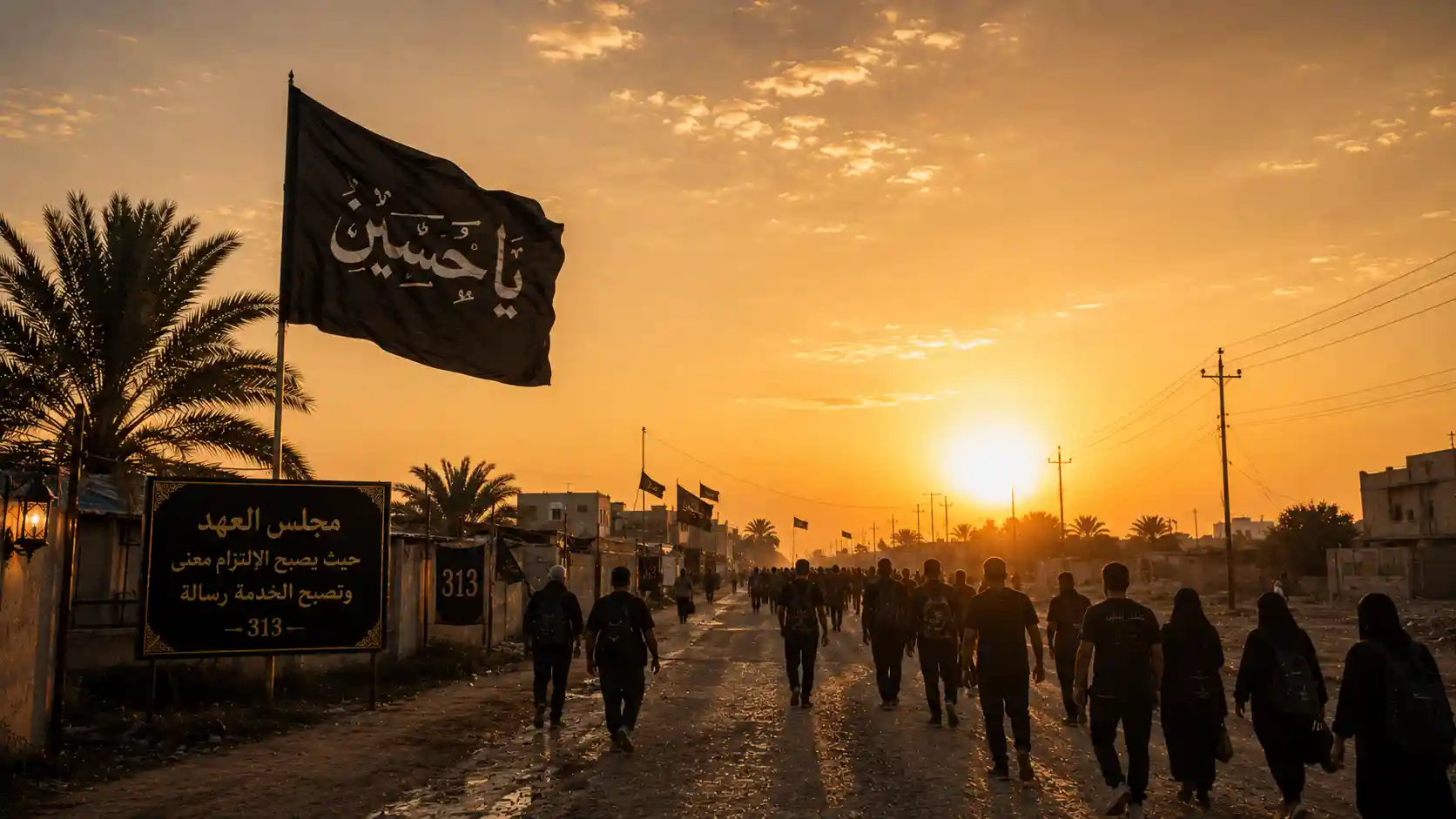 المشهد الختامي لمسيرة العهد والخدمة المستمرة