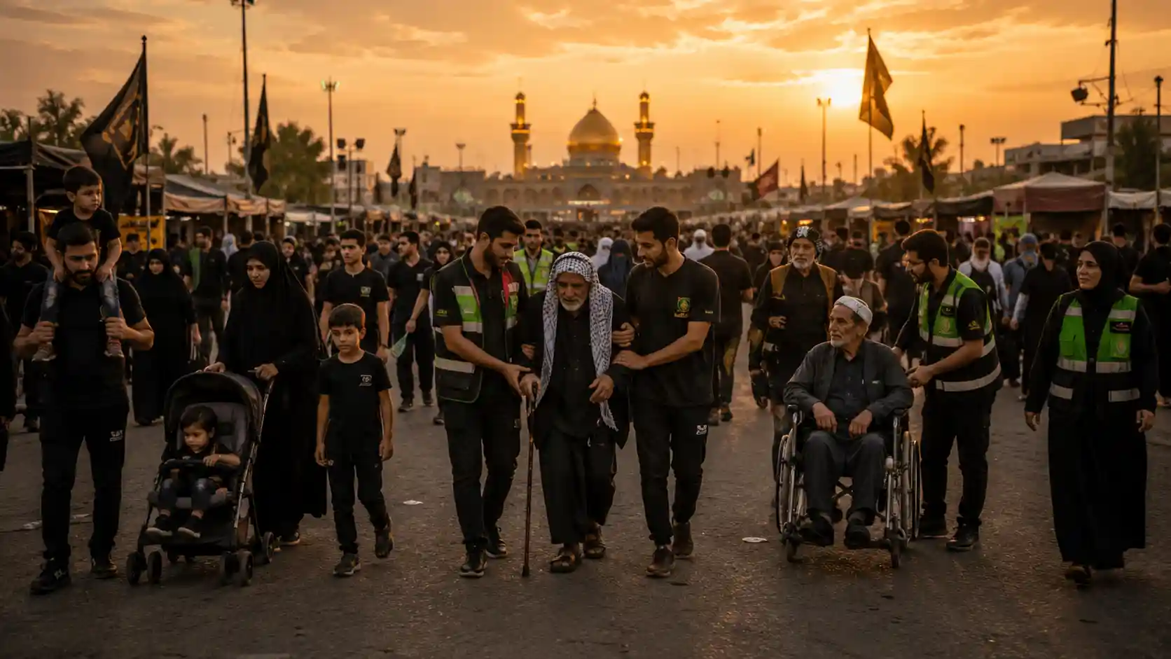 أفراد المجتمع يتكاملون في طريق الخدمة