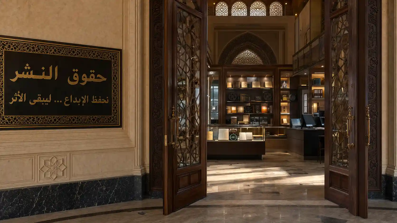 بوابة حقوق النشر في موكب الولي الأعظم