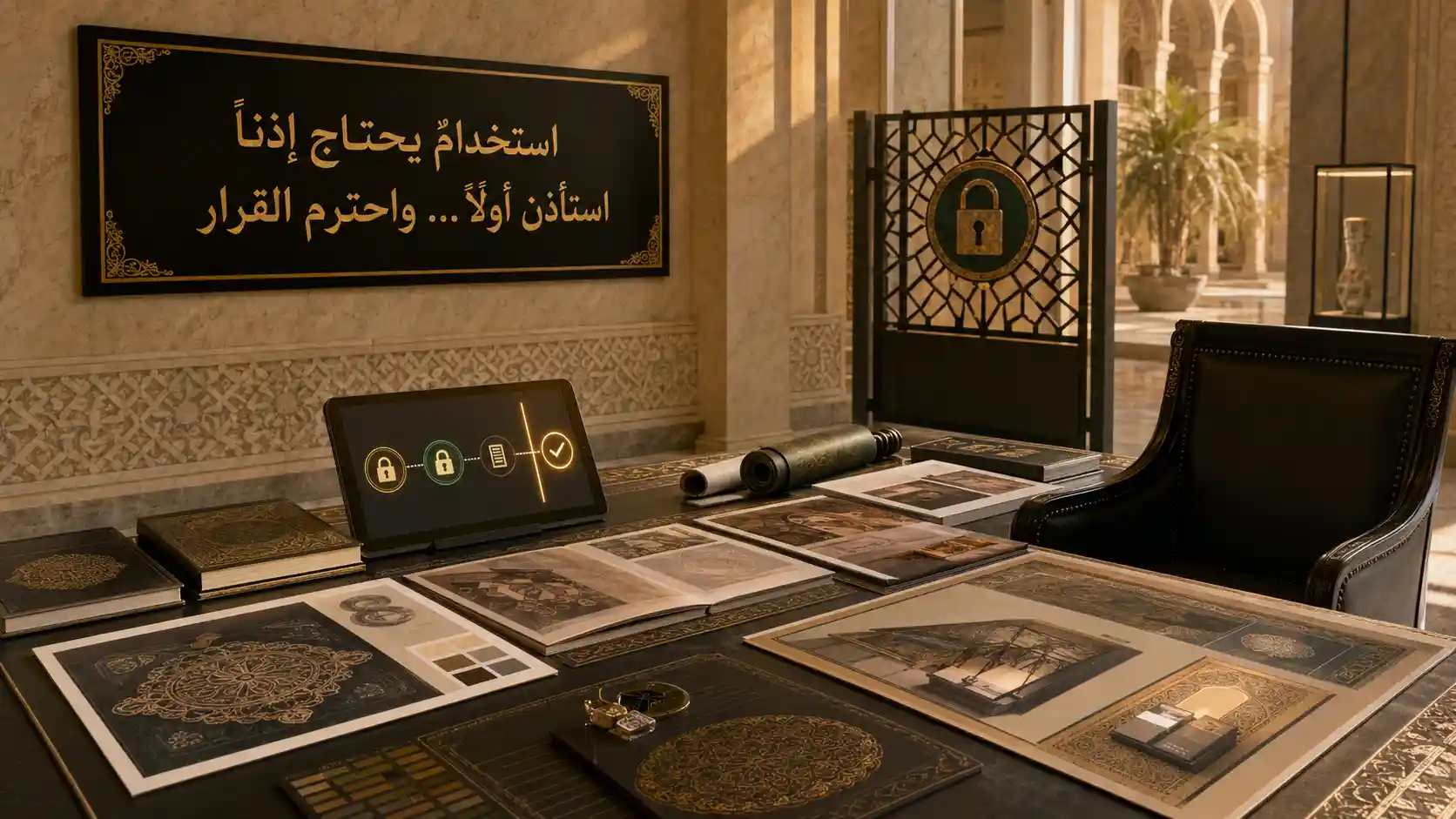 الاستخدامات التي تحتاج إلى إذن مسبق
