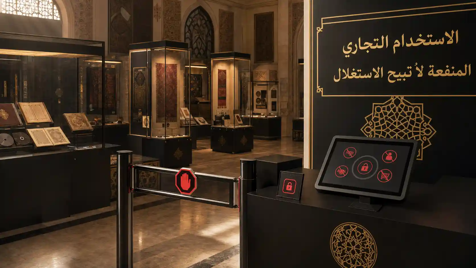 ضوابط الاستخدام التجاري للمحتوى
