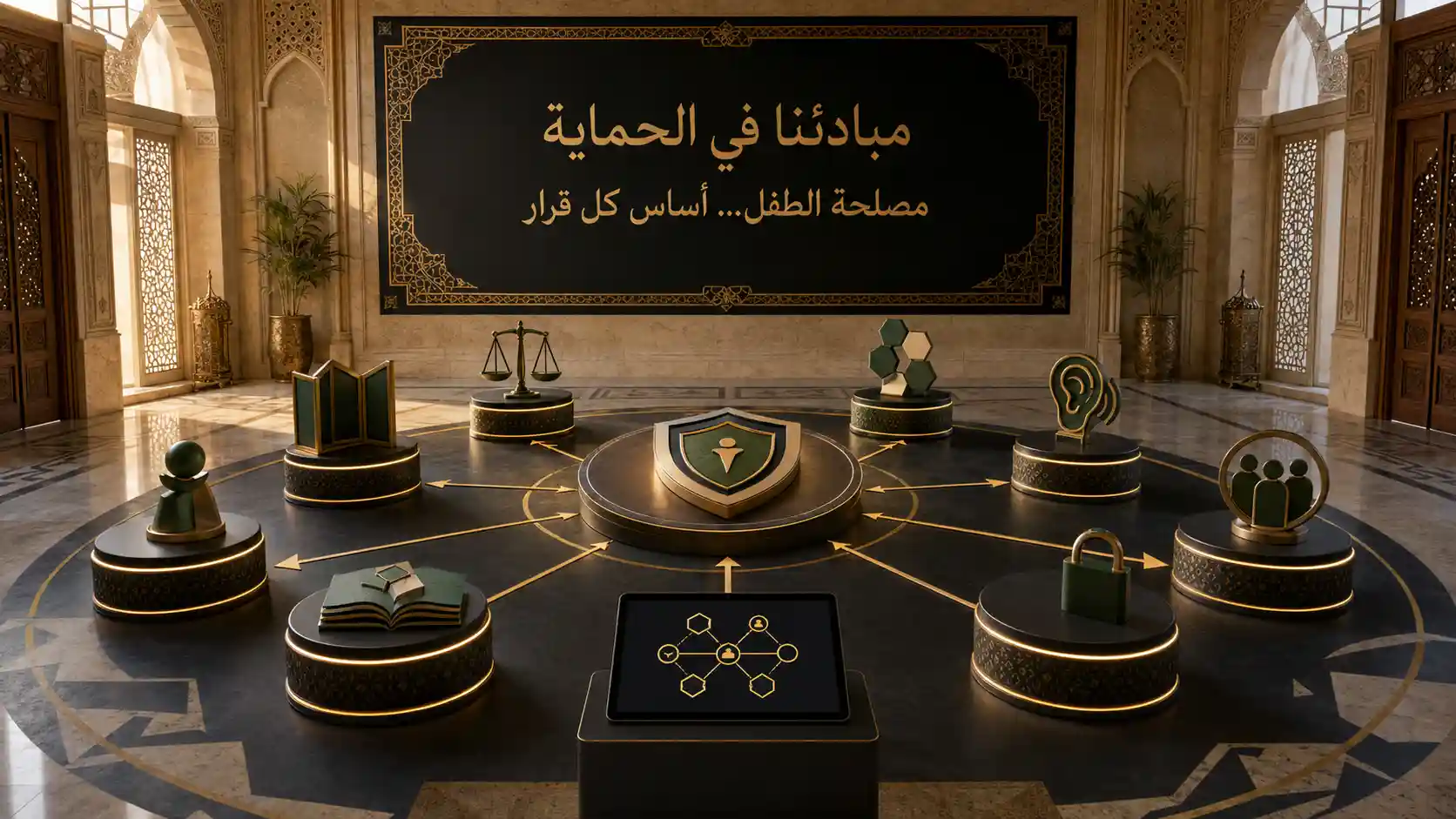 مبادئ حماية الأطفال والناشئة