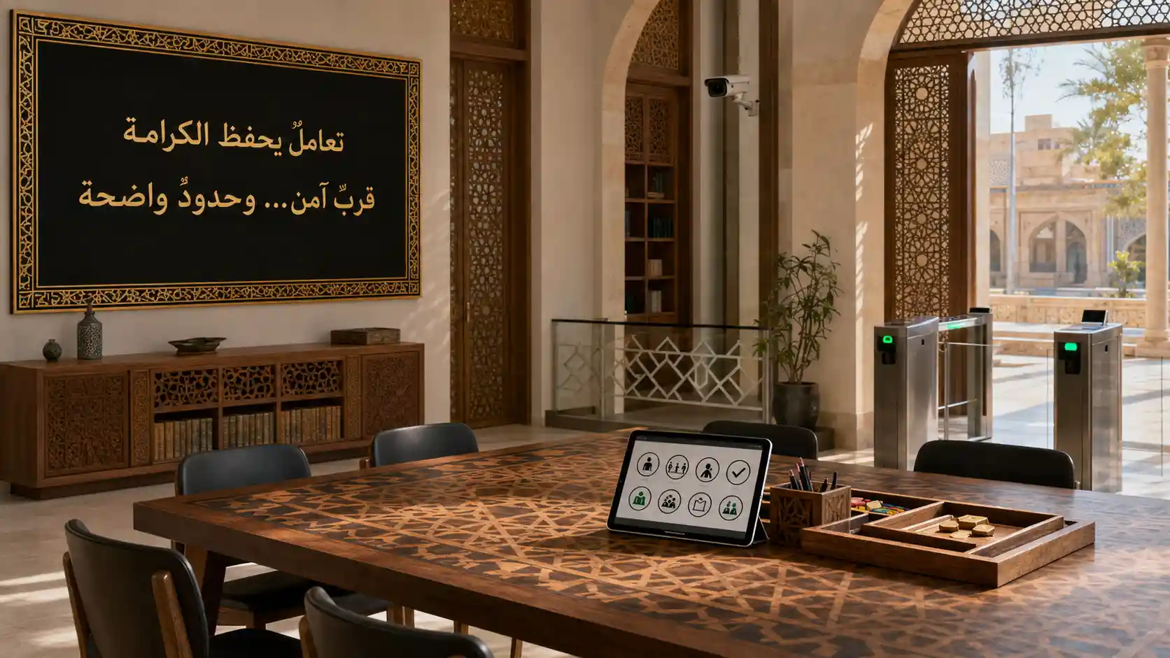 مدونة السلوك والتعامل المباشر الآمن