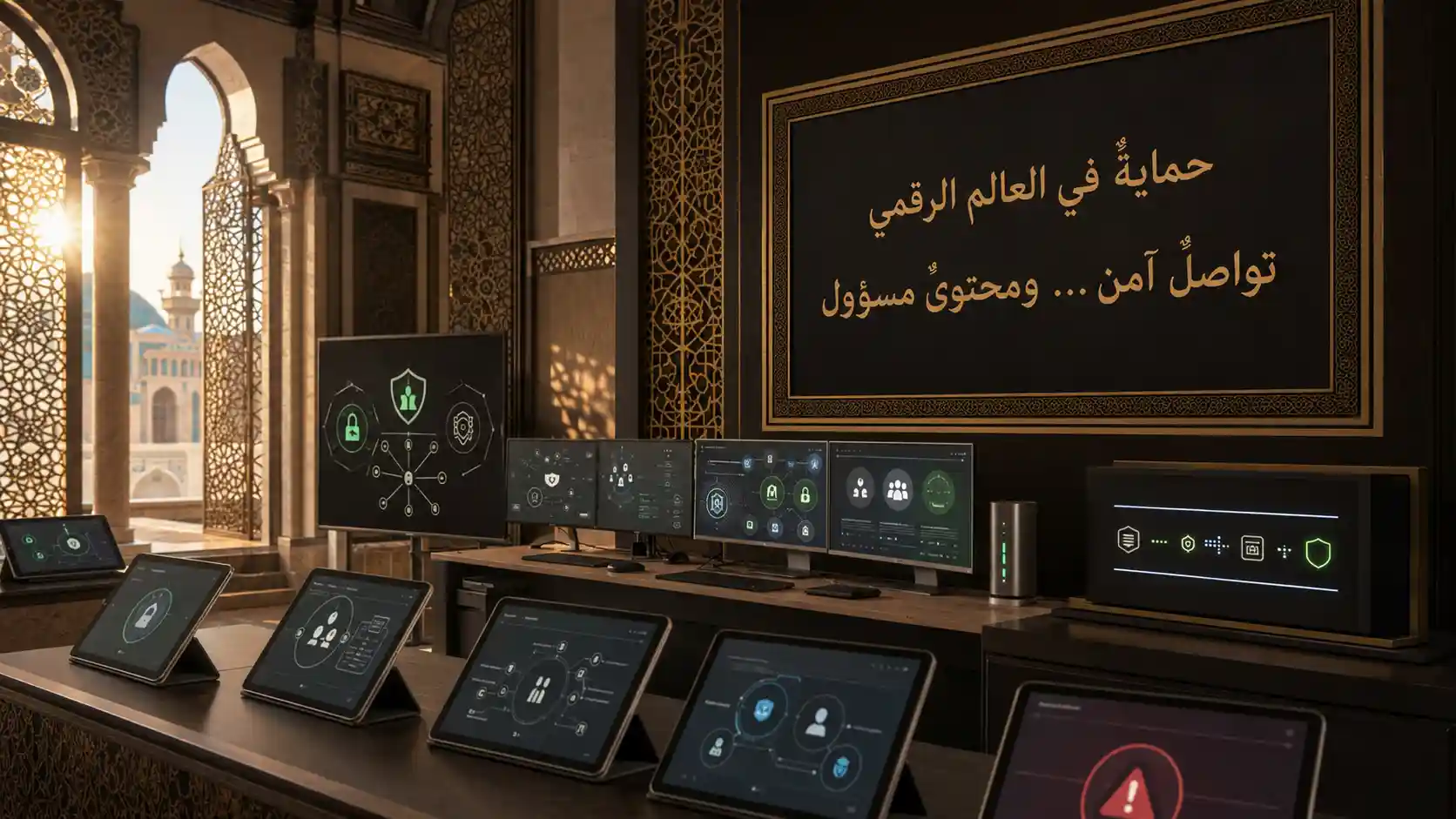 الحماية الرقمية والتواصل الآمن للأطفال