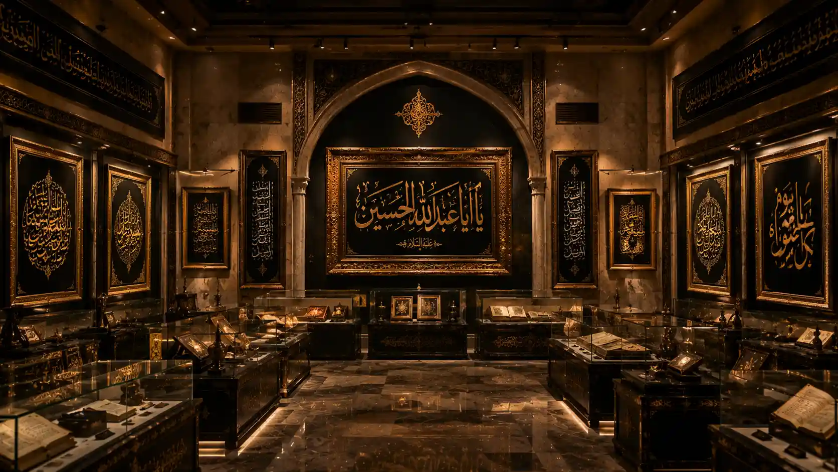 الخط والفن الحسيني