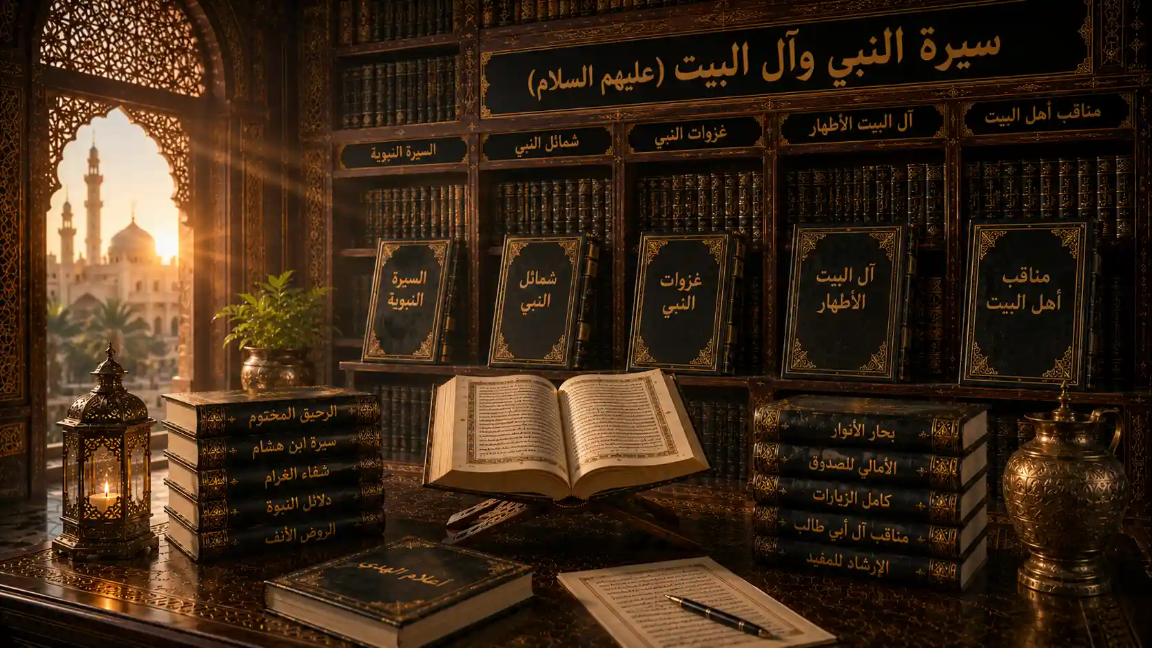 سيرة النبي وآل البيت عليهم السلام