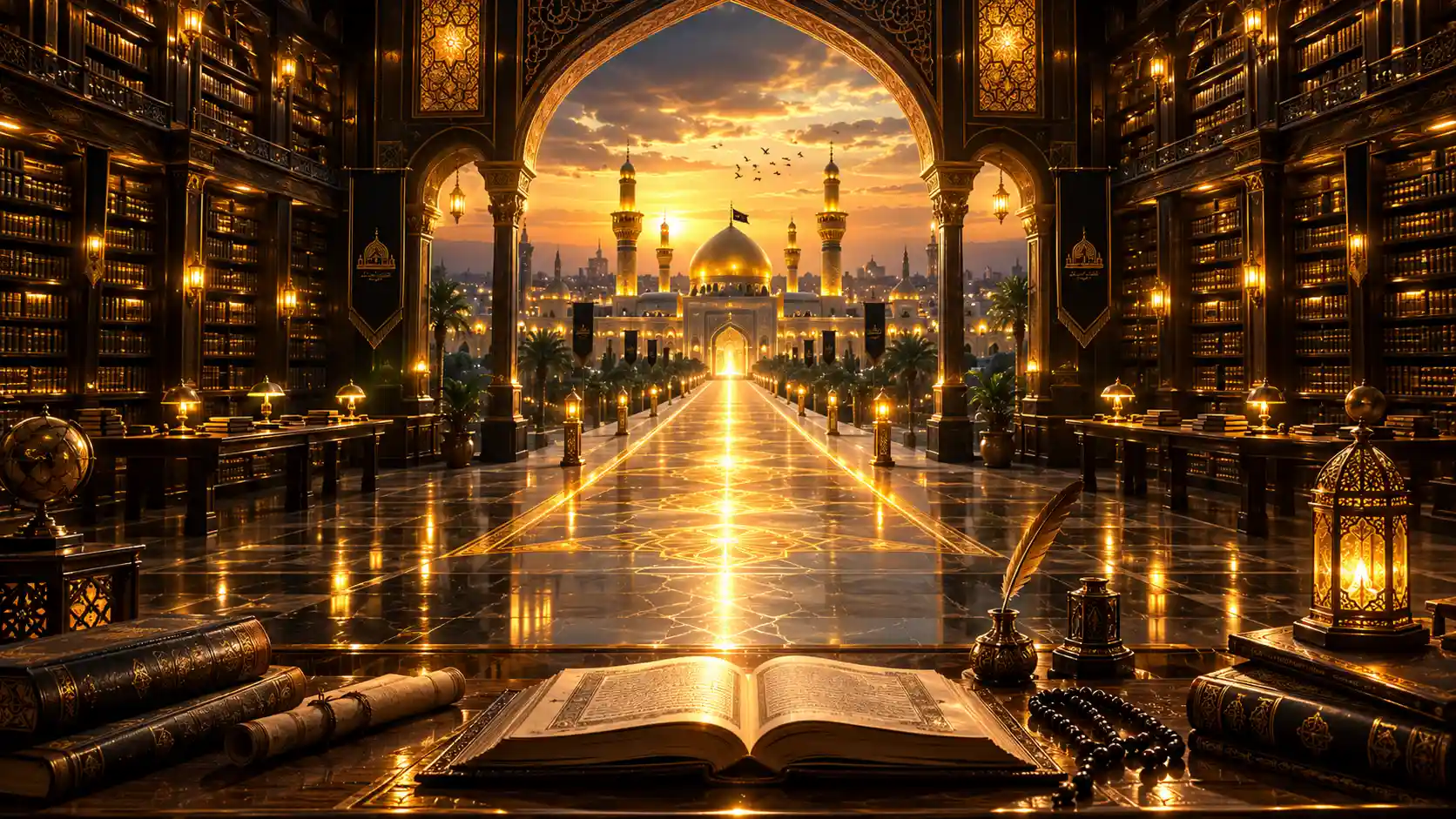 مشهد ختامي رمزي يعبّر عن العهد المعرفي واستمرار الطريق