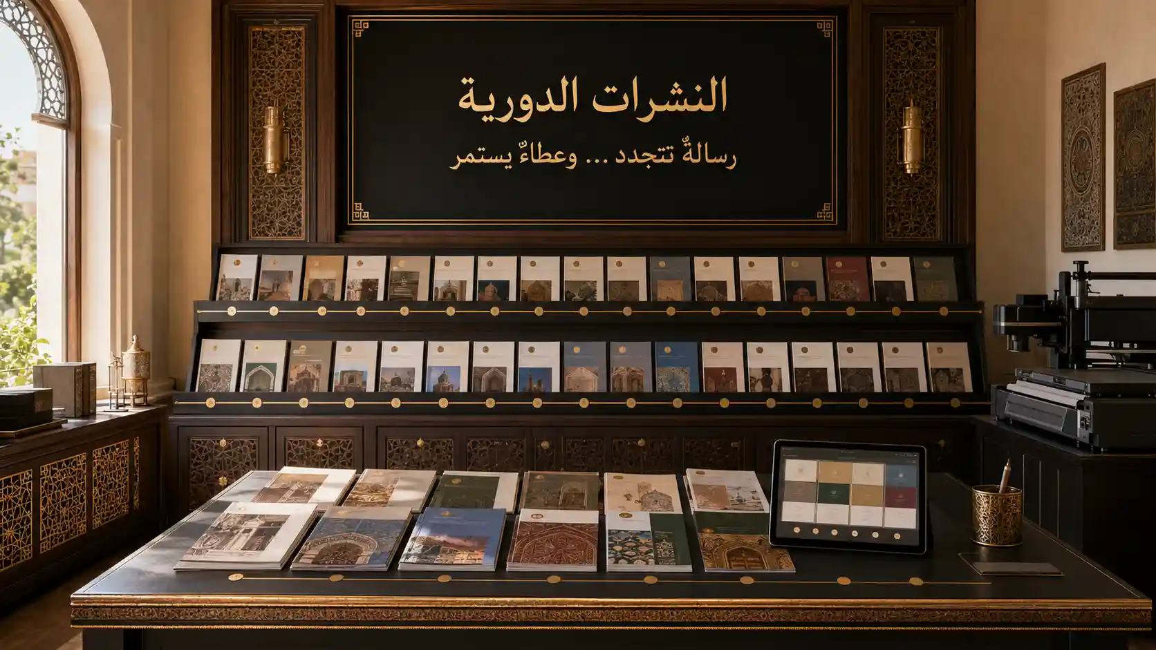 النشرات الدورية للموكب