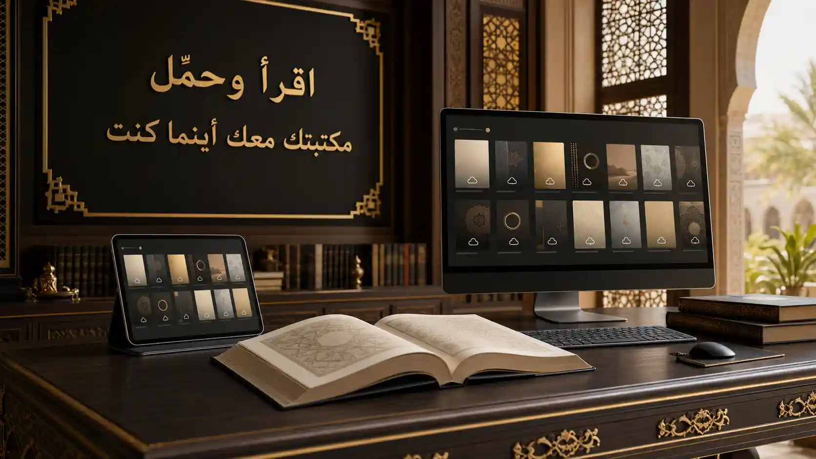 القراءة والتحميل من مكتبة الإصدارات