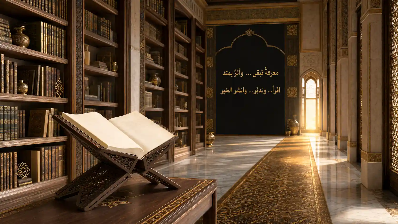 معرفة تبقى وأثر يمتد