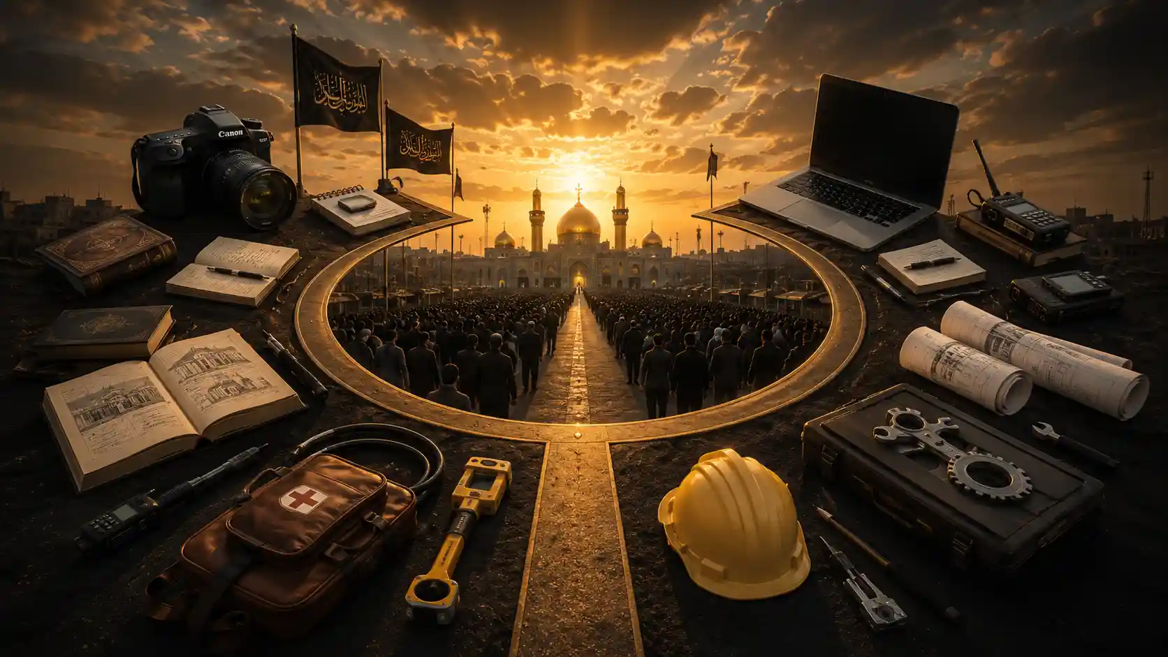 ميادين المبادرات والخدمة المنظمة