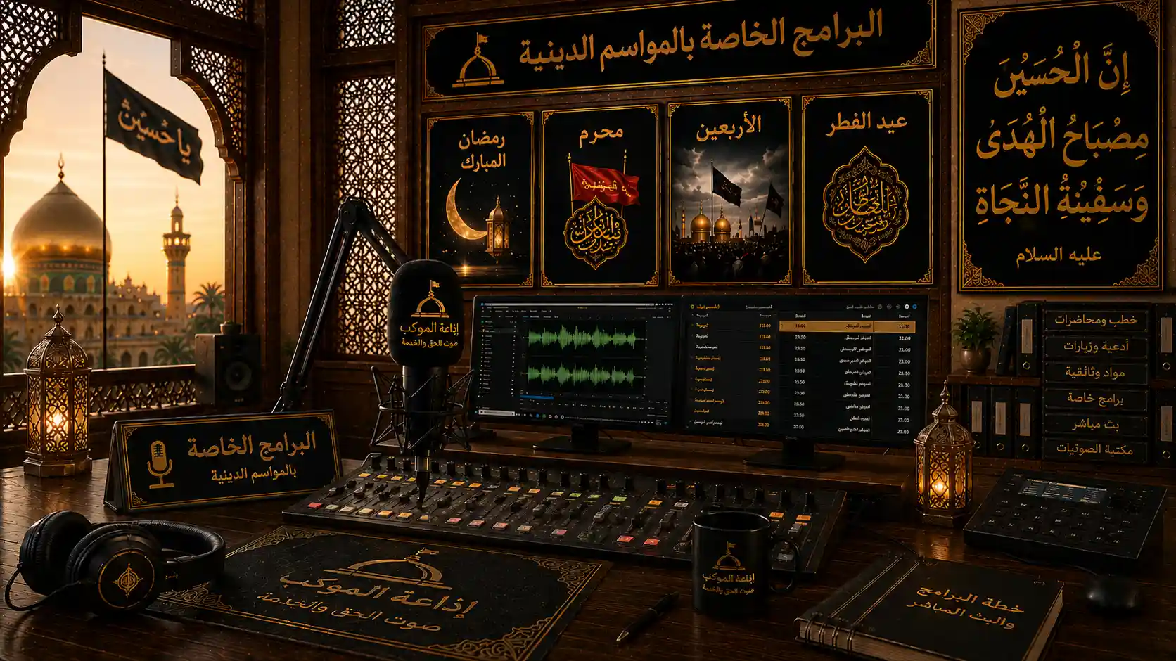 البرامج الخاصة في إذاعة الموكب