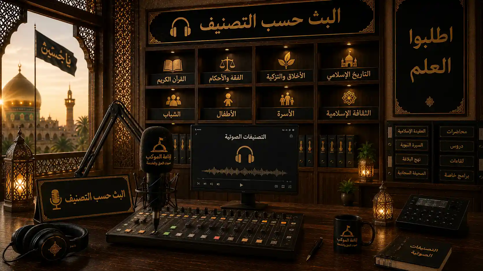 البث حسب التصنيف في إذاعة الموكب