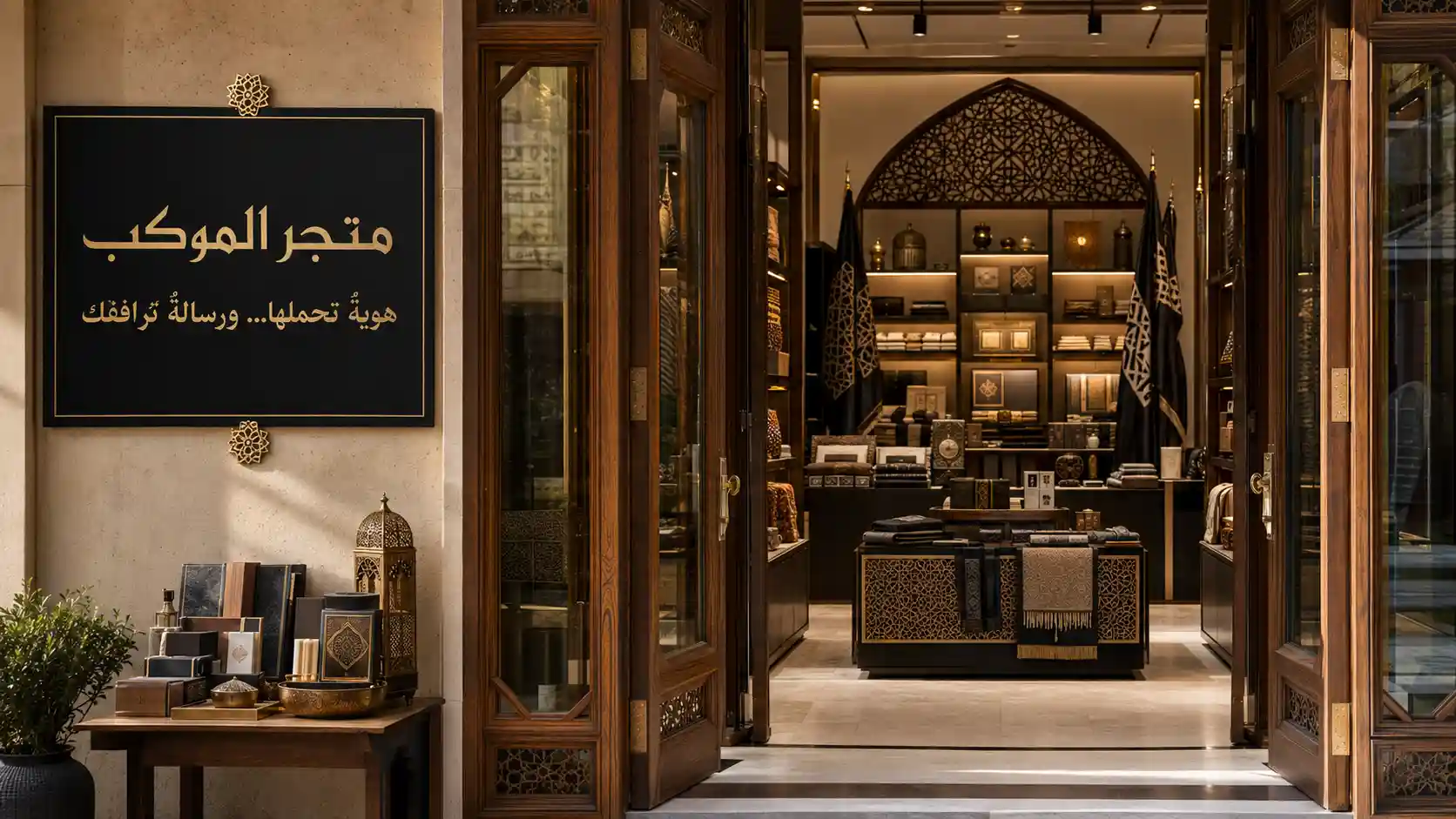 بوابة متجر الموكب