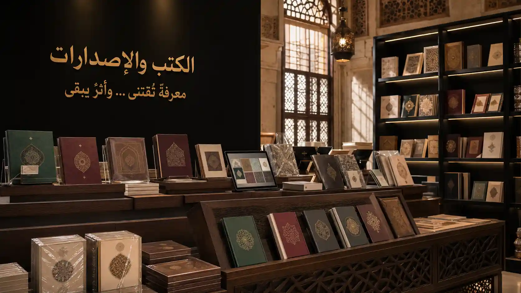 الكتب والإصدارات في متجر الموكب