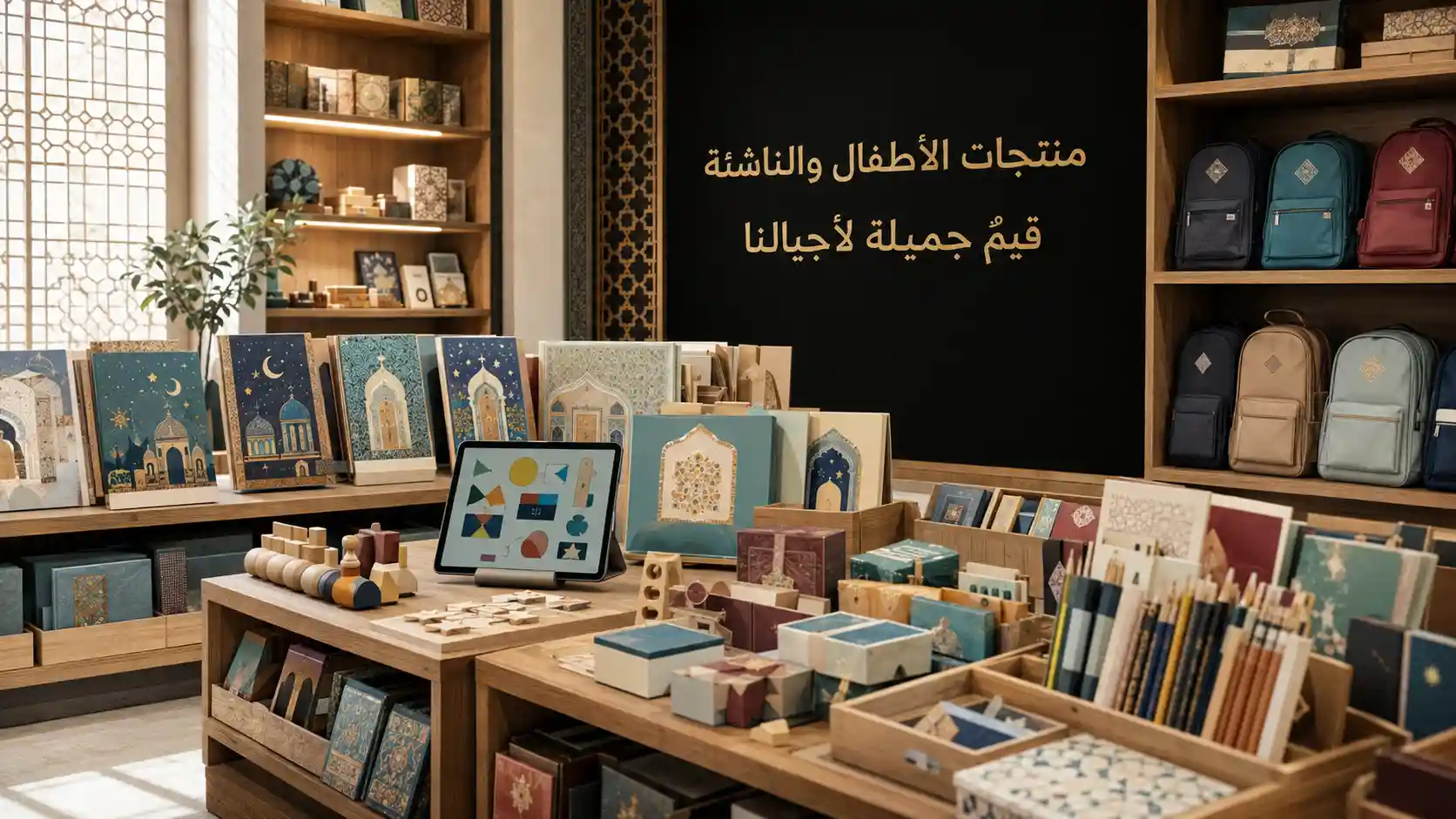 منتجات الأطفال والناشئة في متجر الموكب