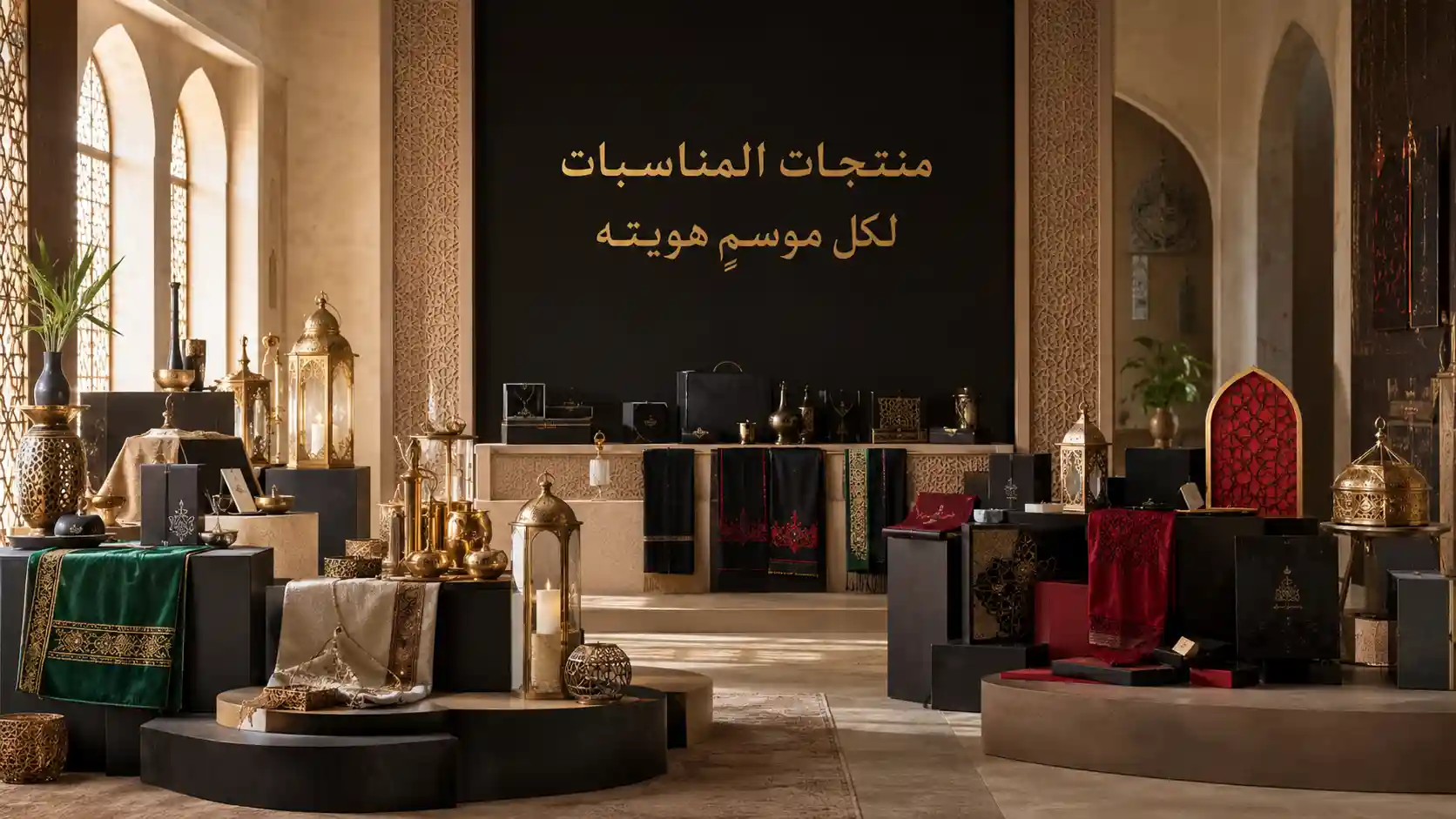 منتجات المناسبات في متجر الموكب