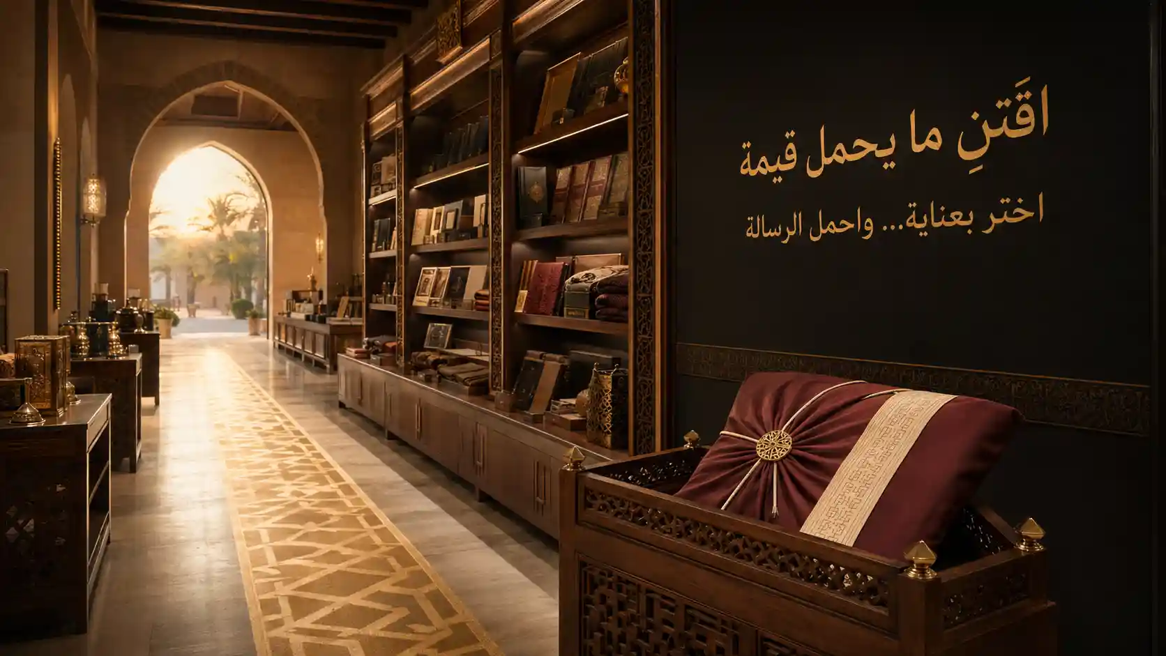 اقتناء منتجات تحمل قيمة من متجر الموكب