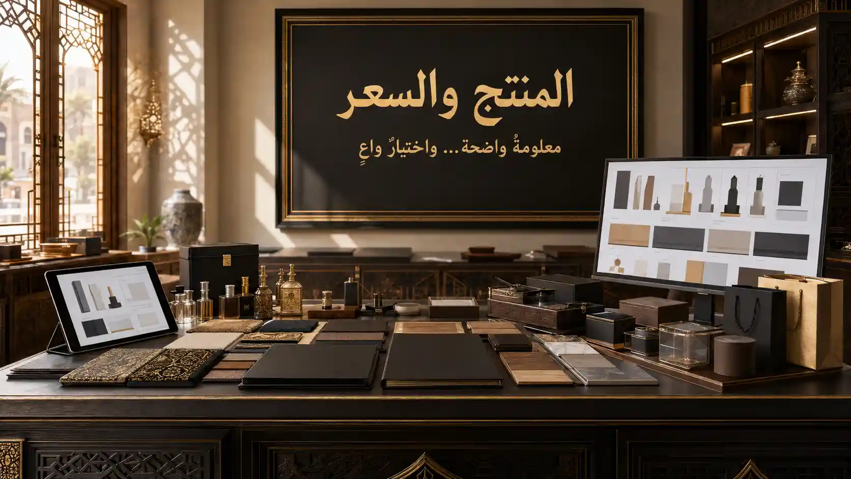 معلومات المنتجات والأسعار في متجر الموكب