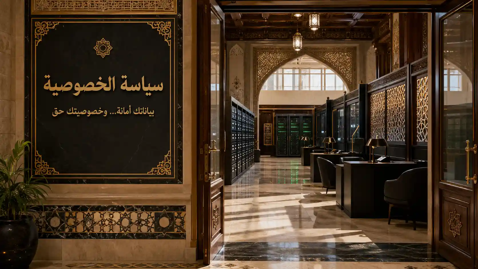 بوابة سياسة الخصوصية لموكب الولي الأعظم