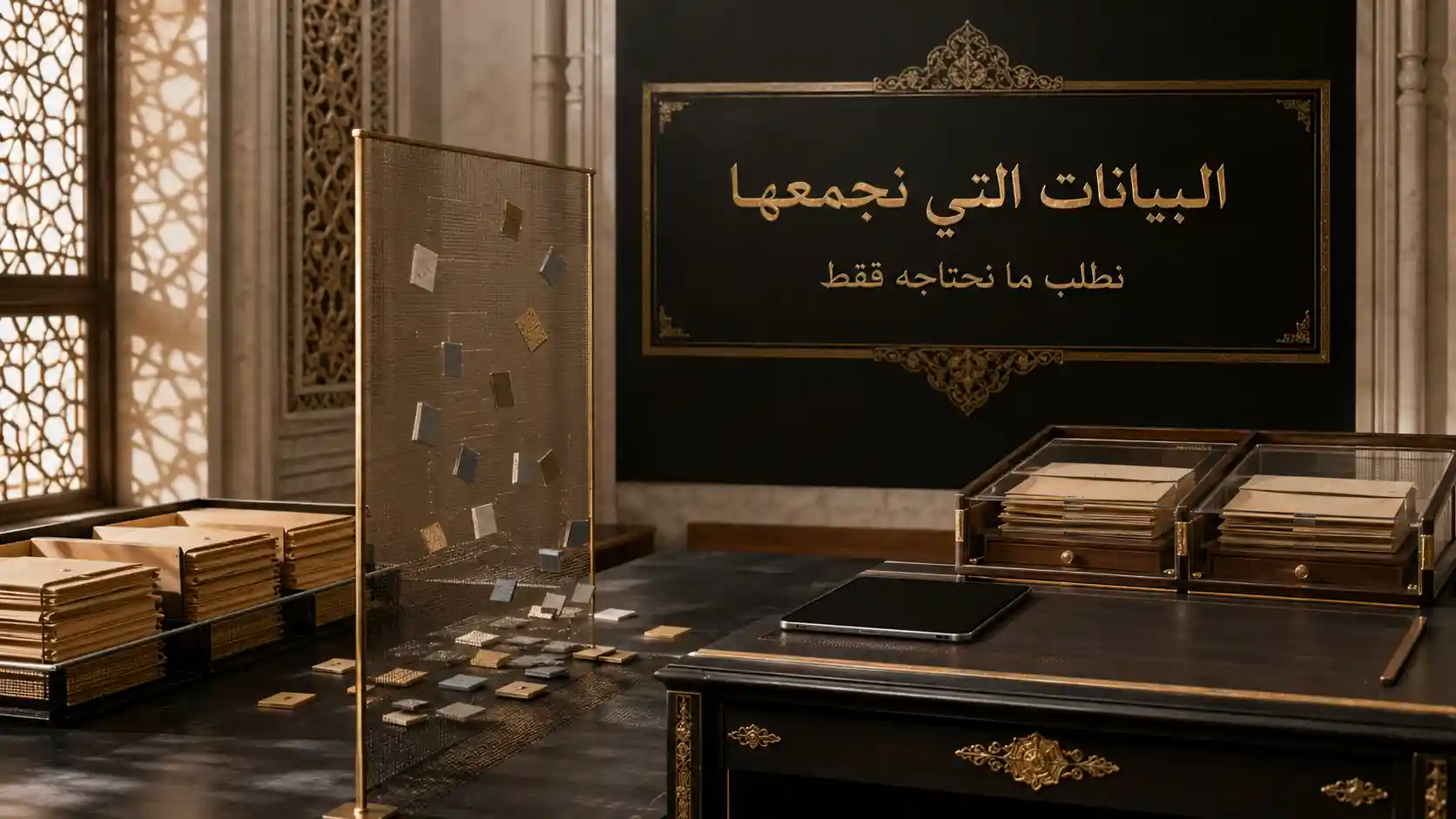 البيانات التي يجمعها الموقع عند الحاجة