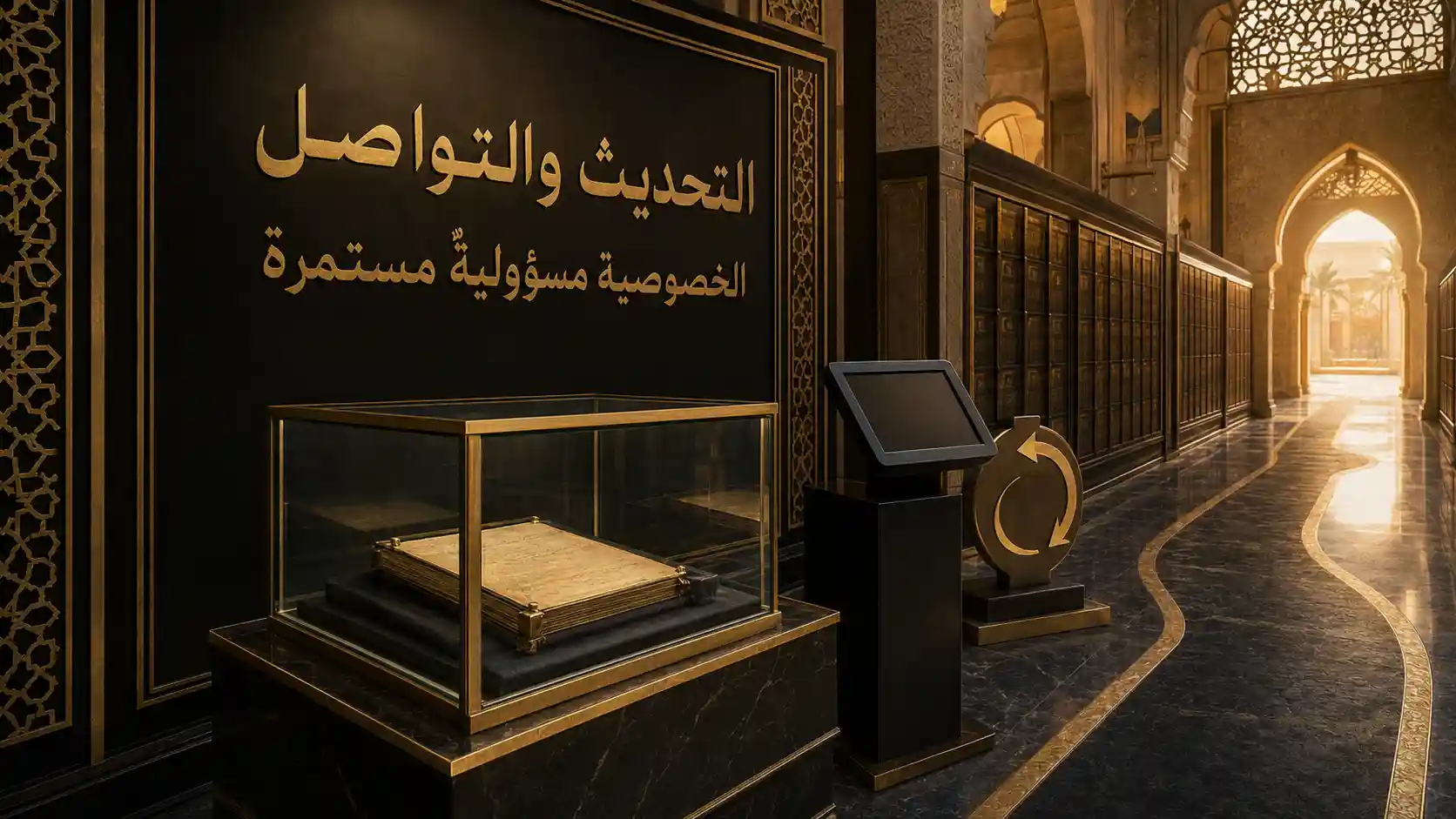 التحديث والتواصل بشأن سياسة الخصوصية