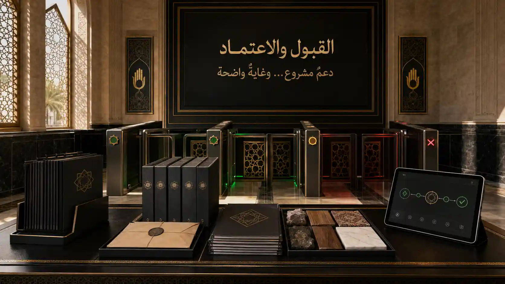 قبول المساهمات والتحقق من مشروعيتها