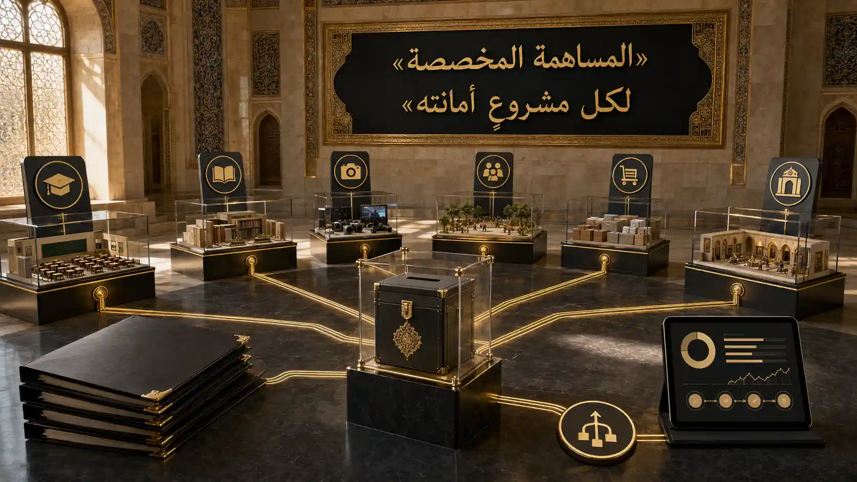 الدعم المخصص وكفالة المشاريع