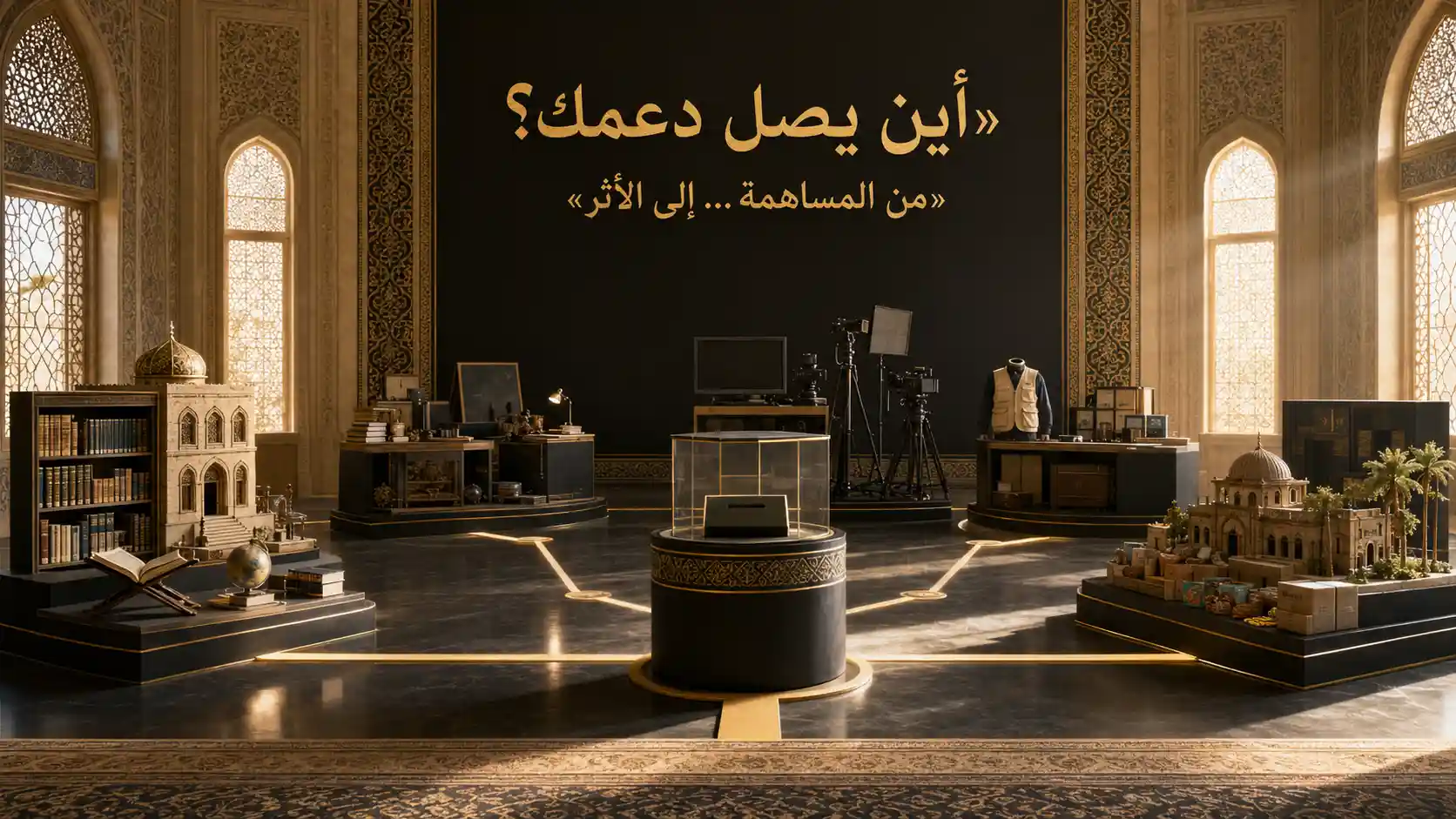 مسارات وصول دعم الموكب إلى المشاريع والخدمات