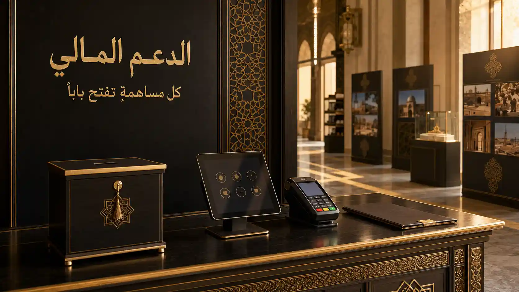 محطة الدعم المالي للموكب