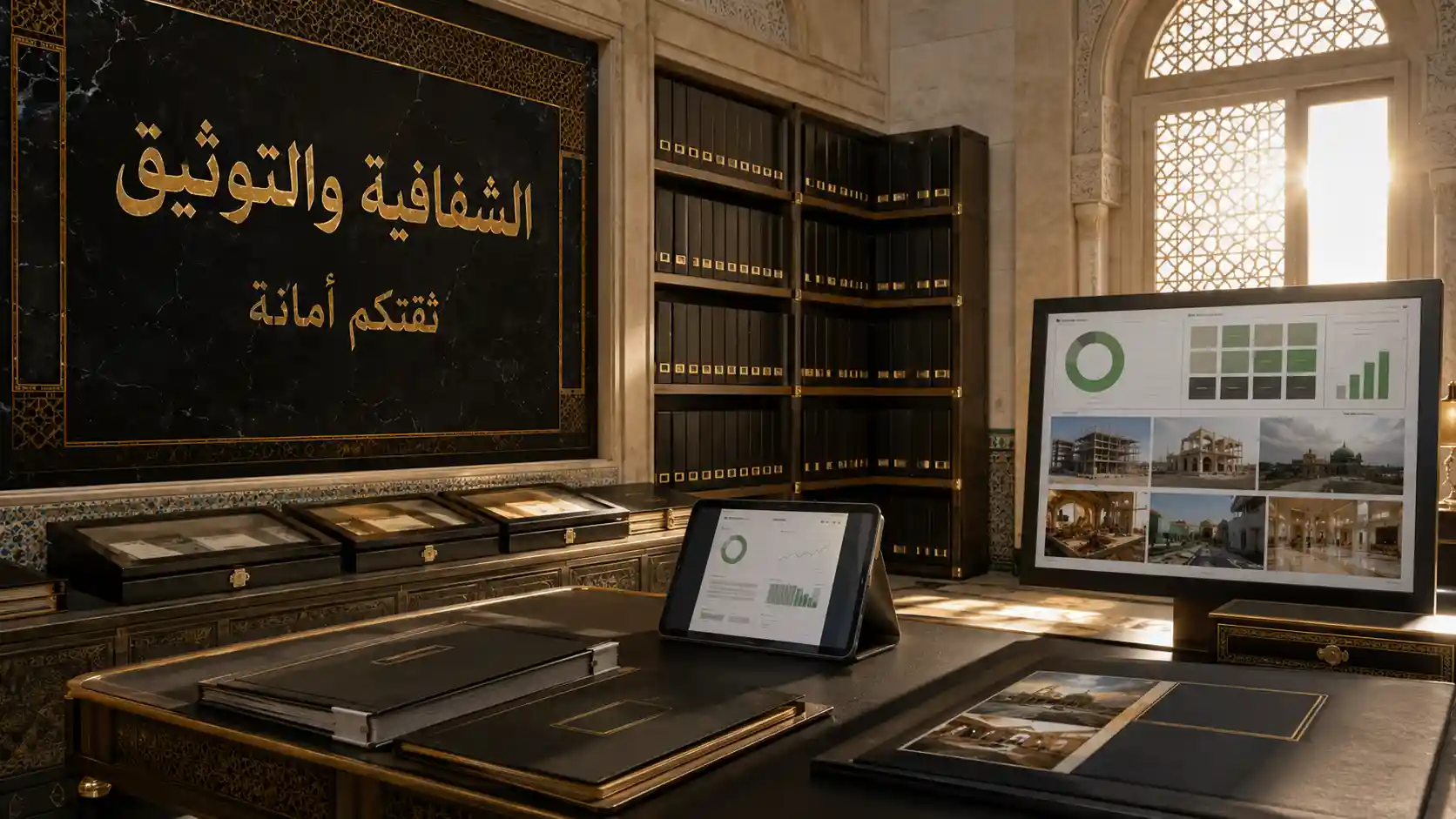 الشفافية والتوثيق في إدارة دعم الموكب