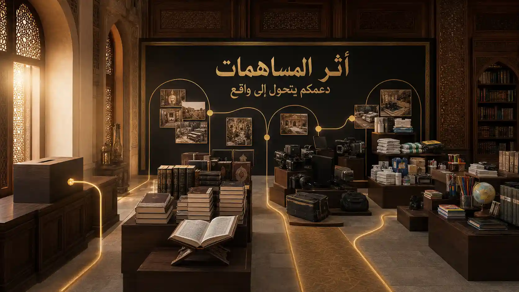 الأثر الواقعي لمساهمات داعمي الموكب