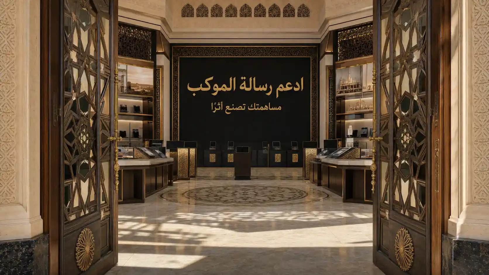 بوابة دعم رسالة موكب الولي الأعظم
