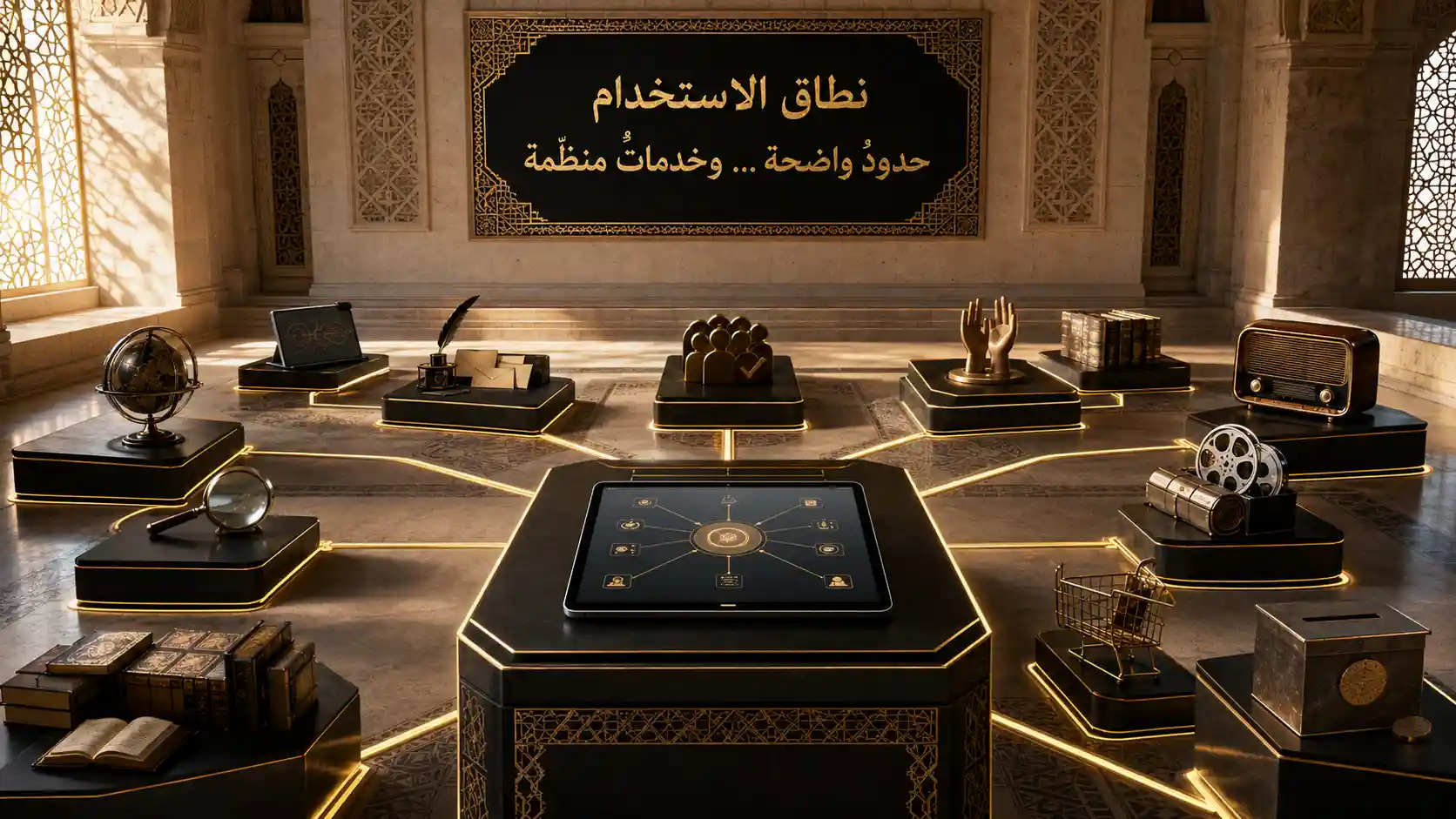 نطاق استخدام موقع وخدمات الموكب