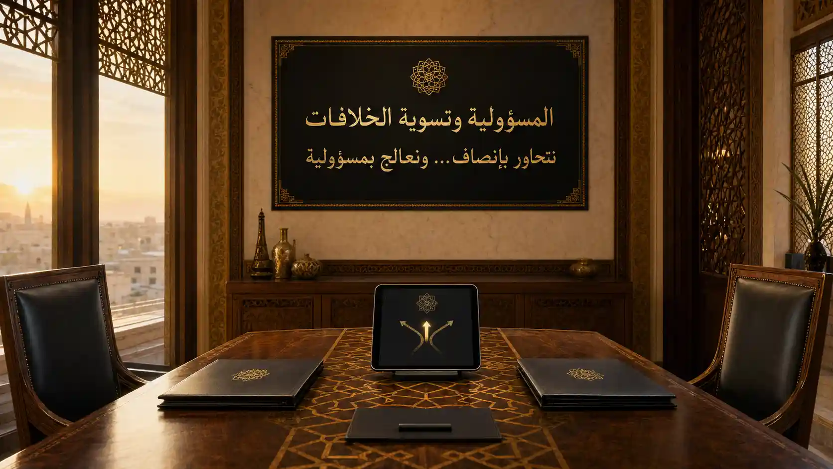 المسؤولية وتسوية الخلافات بإنصاف