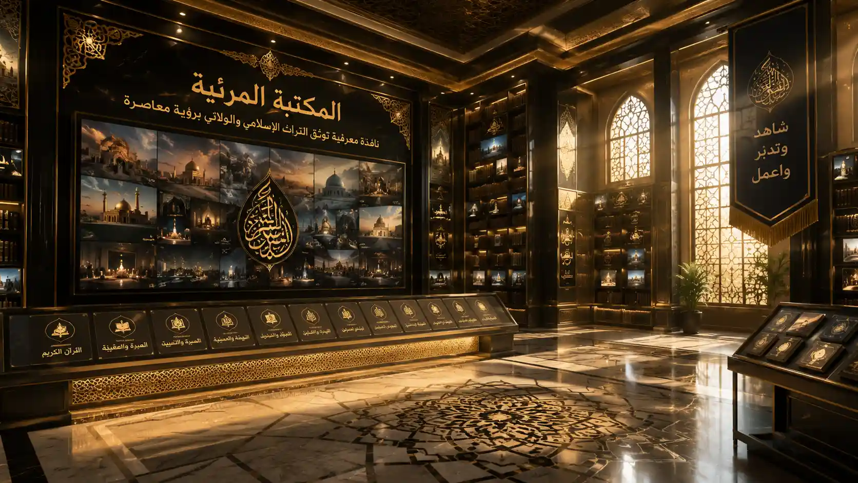 بوابة المكتبة المرئية