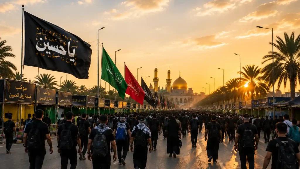 على طريق الحسين (عليه السلام)